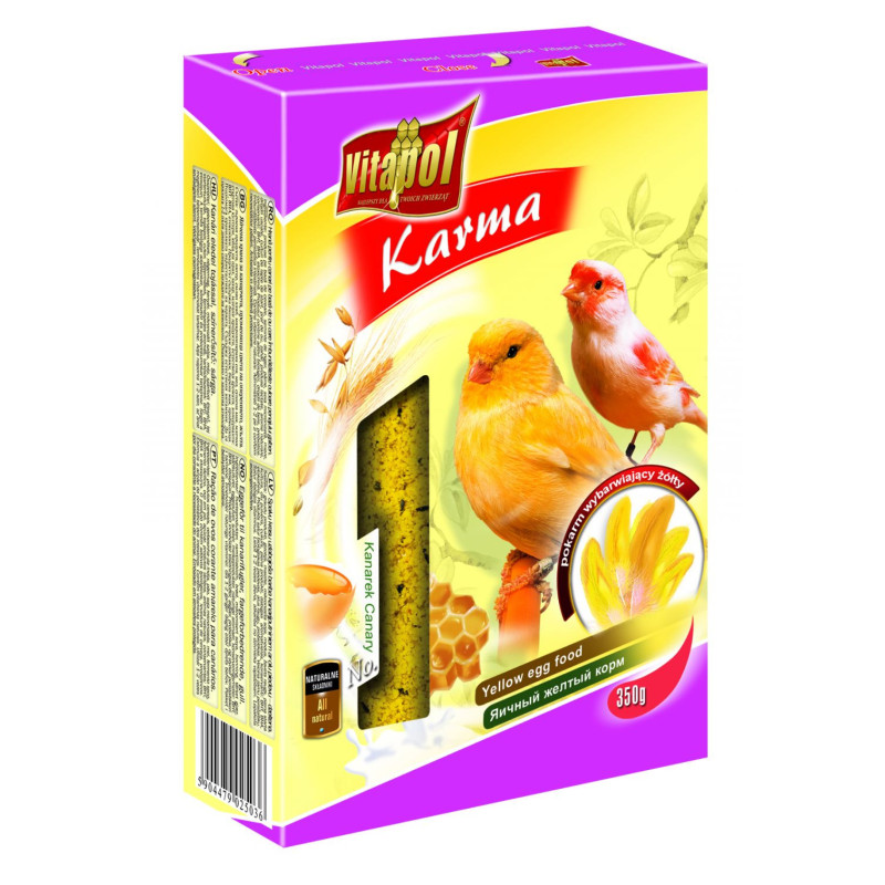Vitapol karma dla kanarka wybarwiająca żółta [zvp-2503] 350g