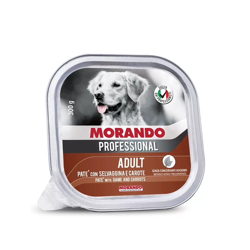 Morando pro pies pasztet z dziczyzną i marchewką tacka 300g