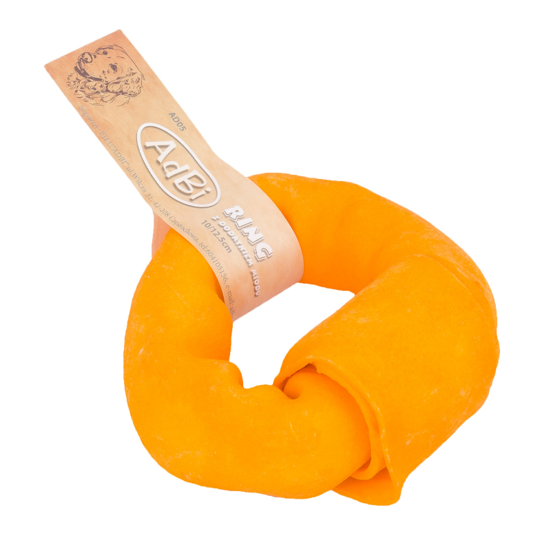 Adbi ring 10/12.5cm pomarańczowy [ad05] 1szt