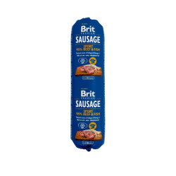 Brit sausage beef & fish - sport formula 800 g