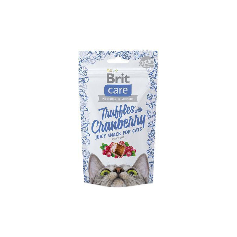 Brit care cat snack truffles cranberry 50g