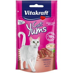 Vitakraft cat yums przysmak dla kota, wątróbka 40g +20% gratis