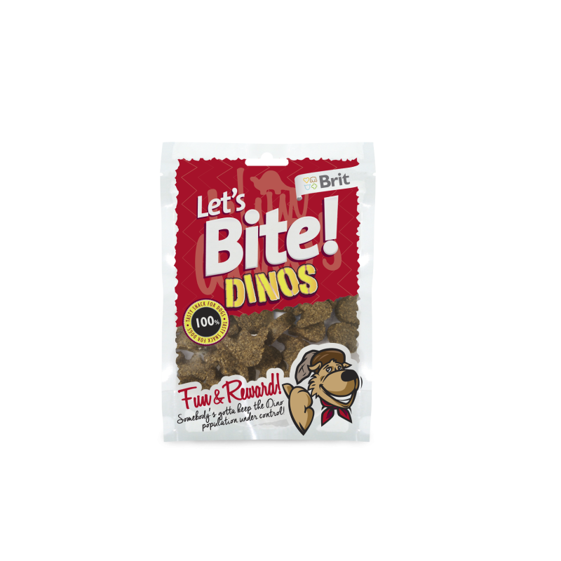 Brit let's bite dinos 150 g