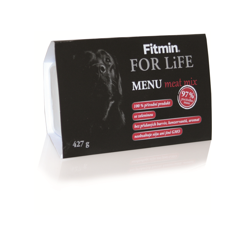 Fitmin ffl dog menu meat mix 427g