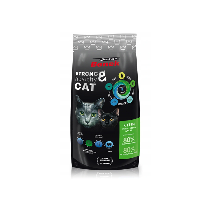Super benek sucha karma dla kotów kitten - 250g