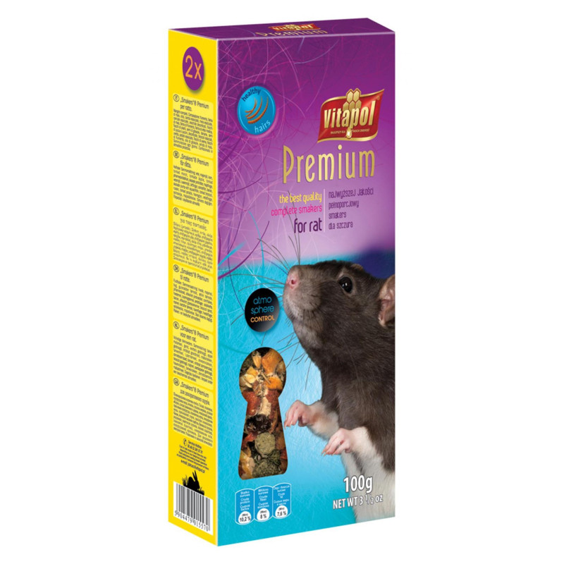 Vitapol smakers premium dla szczura [zvp-1557] 100g