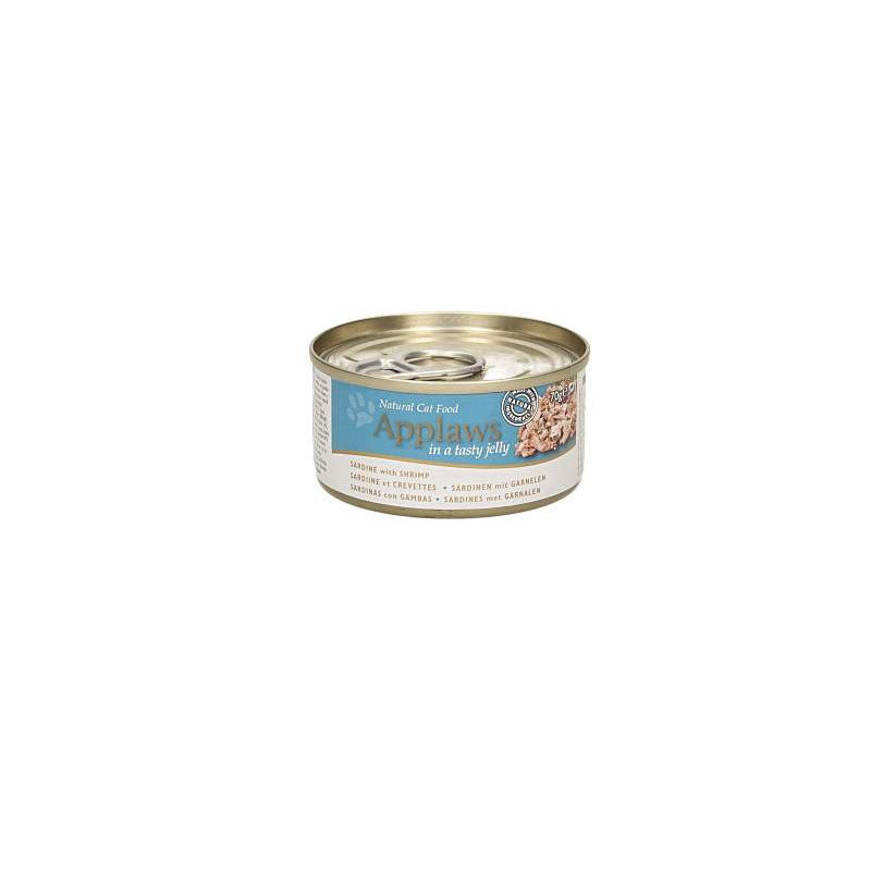 Applaws sardine&shrimp in jelly (sardynka z krewetkami w galaretce) 70g [1047]