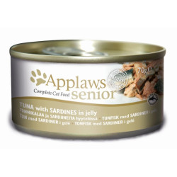 Applaws tuna with sardine in jelly - senior (puszka senior tuńczyk z sardynką w galaretce) 70g [1031]