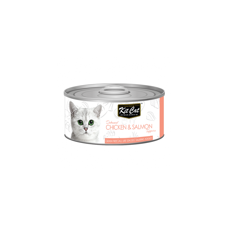 Kit cat chicken & salmon (kurczak z łososiem) [kc-2166] 80g