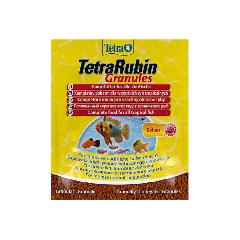 Tetra tetrarubin granules 15 g saszetka [t193765]