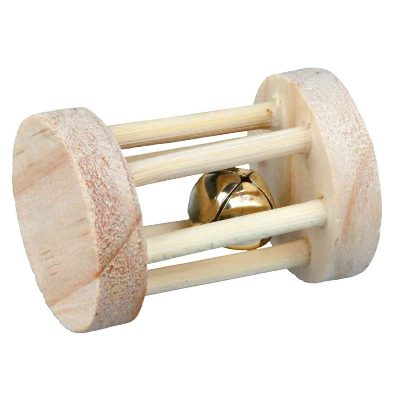 Trixie zabawka drewniana rolka dla gryzoni-3,5 cm x 5 cm [tx-6183]