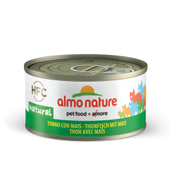 Almo nature hfc natural - tuńczyk z kukurydzą 70 g