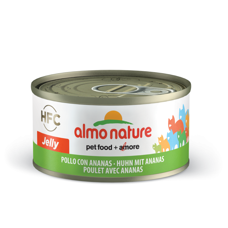 Almo nature hfc jelly - kurczak i ananas 70 g