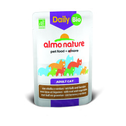 Almo nature daily bio z cielęciną i warzywami  70 g