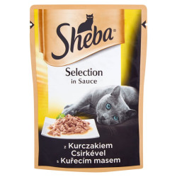Sheba selection in sauce z kurczakiem 85g [410298]