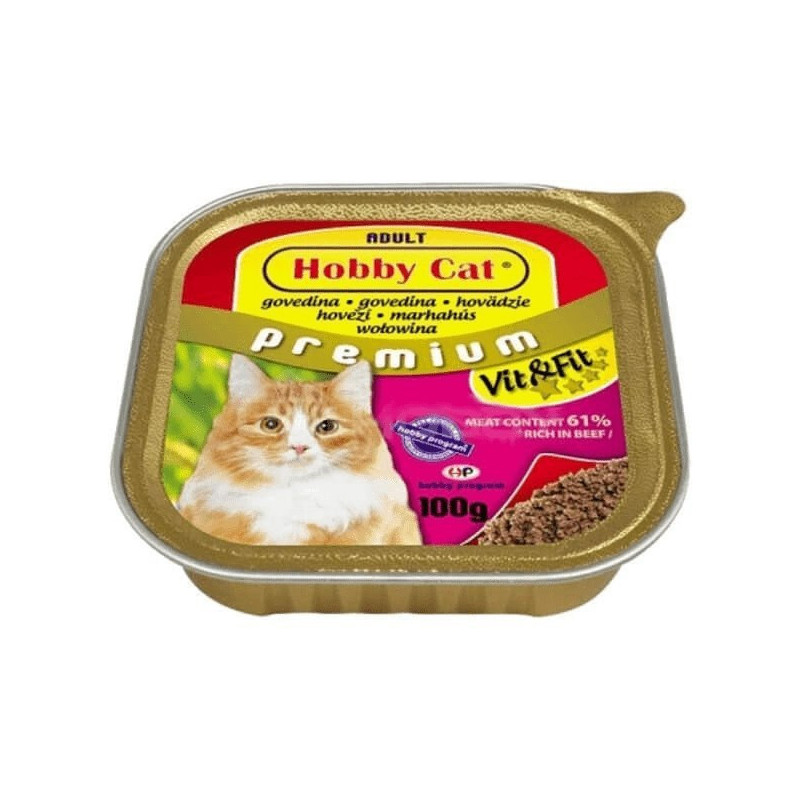 Vitakraft hobby cat wołowina 100g karma d/kota