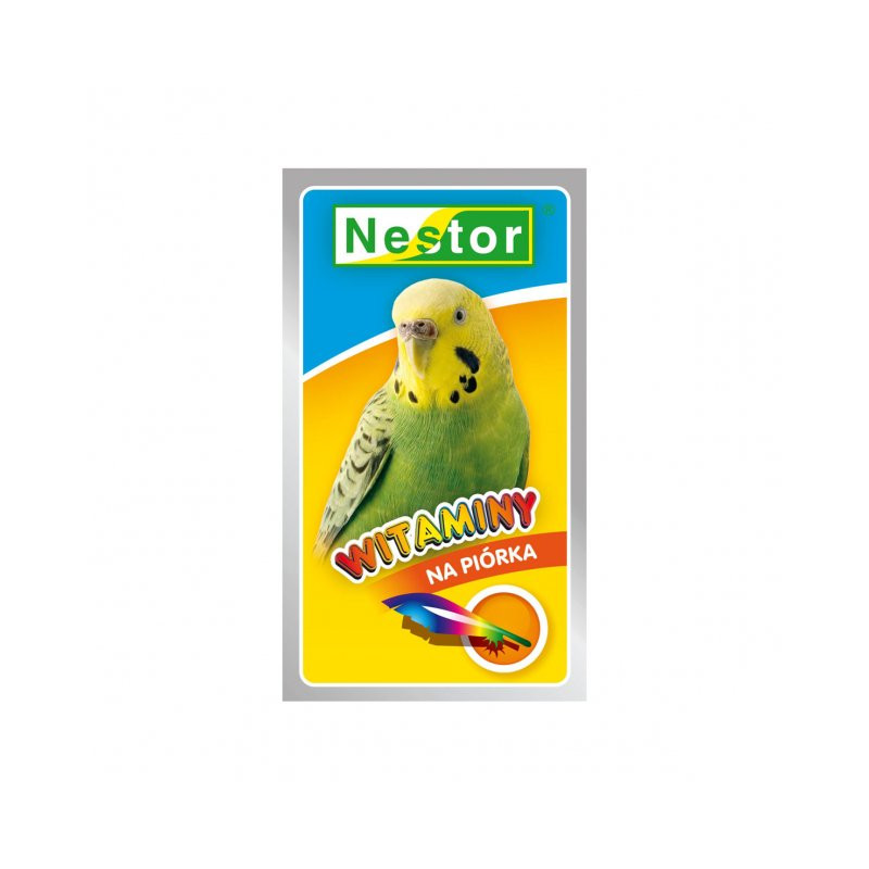Nestor witaminy dla małych papug na piórka 20g [wpp]