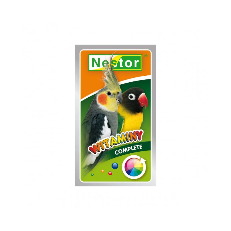 Nestor witaminy dla średnich papug ogólne complete 20g [wso]