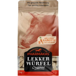 Kerbl smakołyki dla konia lekkerwurfel, marchewka 1kg [05-9153]