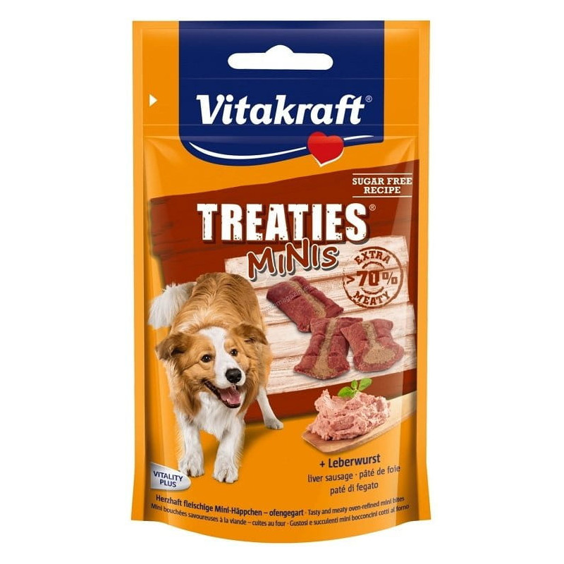 Vitakraft treaties minis przysmak z wątróbką dla psa 48g