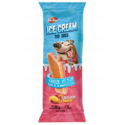 Dr zoo helado salchicha & queso - lody dla psa o smaku kiełbaski i sera 50g multipak 6szt [11339]