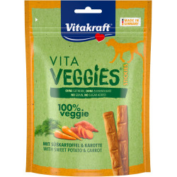 Vitakraft vita veggies stics ze słodkim ziemniakiem i marchewką 80g