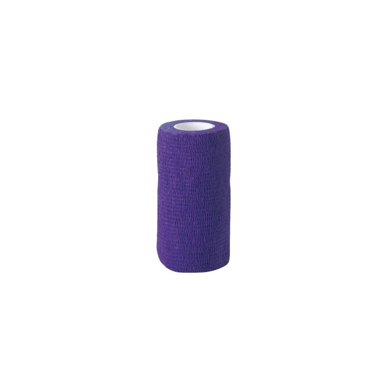 Kerbl samoprzylepny bandaż equilastic 7,5cm fioletowy [01-3276]