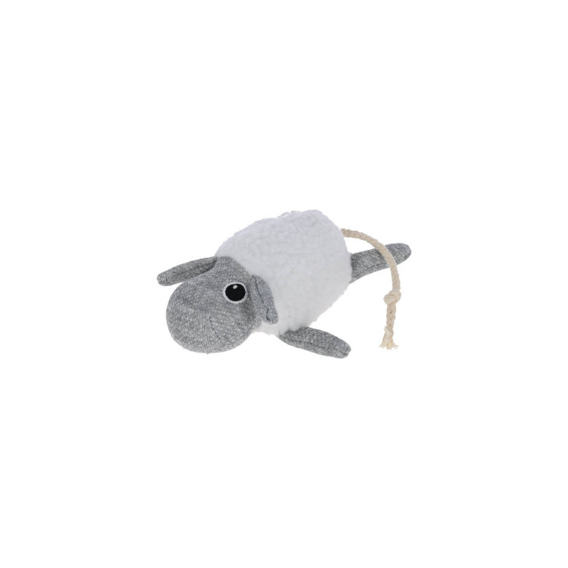 Kerbl zabawka dla szczeniąt, owca, 16x8cm, biało-szary [80491]
