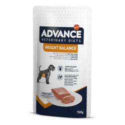 Advance diet weight balance - mokra karma dla psów z nadwagą 150g