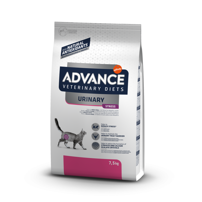Advance diet urinary stress - sucha karma dla kotów 7,5kg [926196]