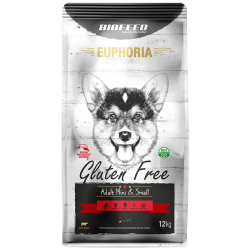 Biofeed euphoria gluten free mini & small dla psów mini i małych ras z wołowiną 12kg