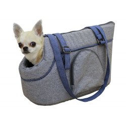 Kerbl torba podróżna dla psa marie, szara 40x20x21cm [80421]