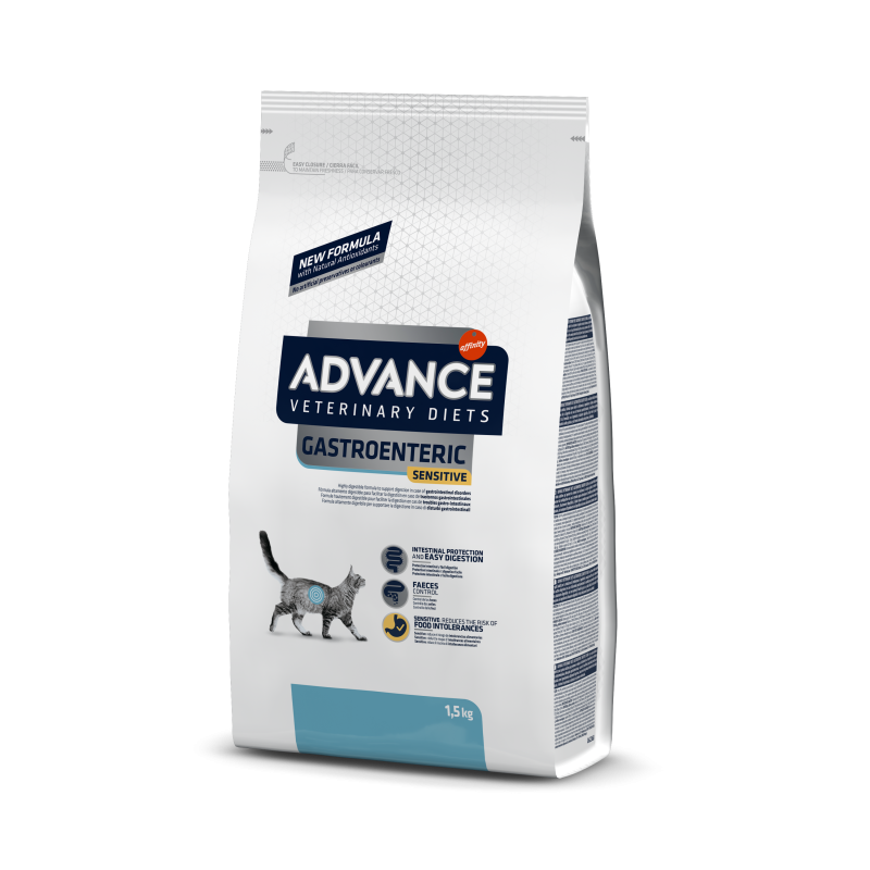 Advance diet gastroenteric sensitive - sucha karma dla kotów z wrażliwością pokarmową 1,5kg [921503]