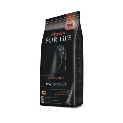 Fitmin dog for life beef & rice 2,5kg