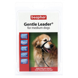 Beaphar gentle leader m obroża średnia czarna dla psów
