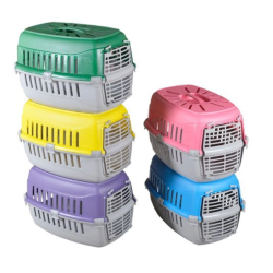 Pet style transporter dla psa/kota are średni, mix kolorów 50x30x30cm
