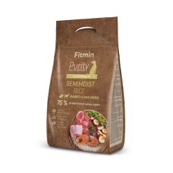 Fitmin dog purity rice semimoist rabbit & lamb 0,8kg