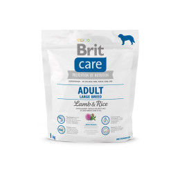 Brit care adult large breed lamb & rice 1kg
