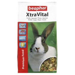 Beaphar xtravital rabbit karma dla królików 1kg