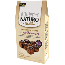 Naturo mini treats - brownies - wątróbka 150 g