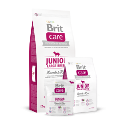 Brit care junior large breed lamb & rice 1kg