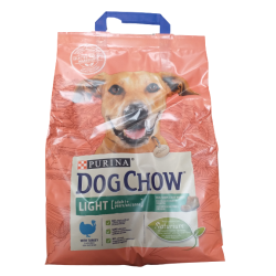 Purina dog chow light indyk 2kg + 500g gratis