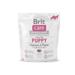 Brit care grain-free puppy salmon & potato 1kg