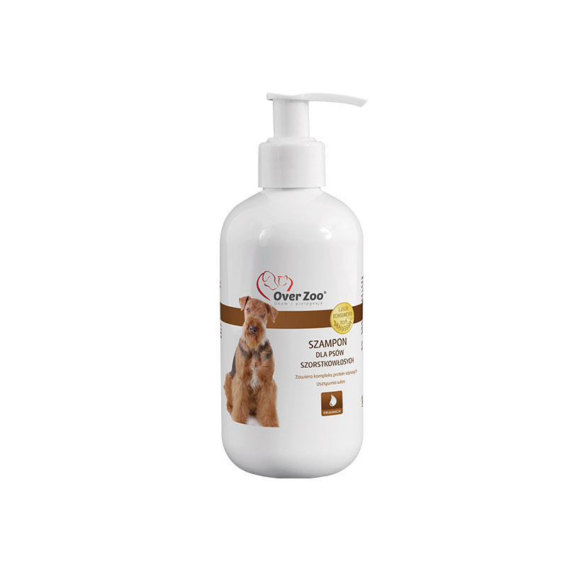 Overzoo szampon dla psów szorstkowłosych 250ml
