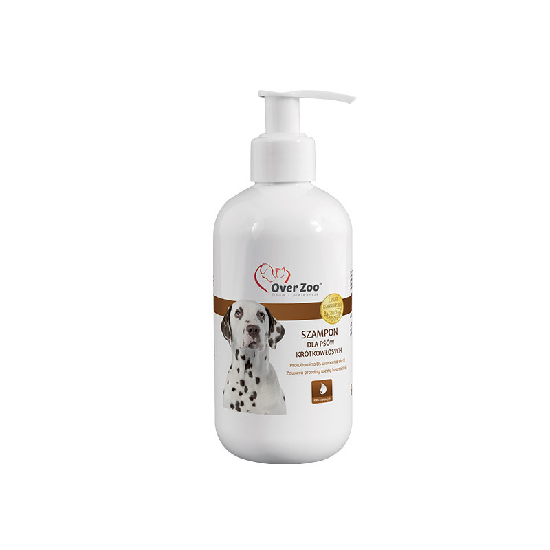 Overzoo szampon dla psów krótkowłosych 250ml