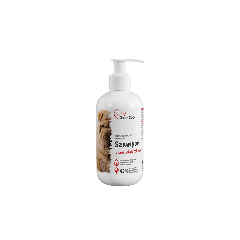 Overzoo szampon przeciwłojotokowy 250ml