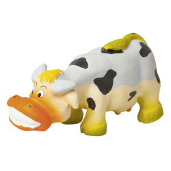 Kerbl zabawka dla psa, krowa z lateksu, piszcząca 17cm [83483]